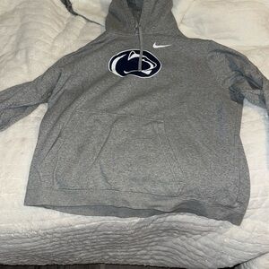 Nike Men's Gray Hoodie